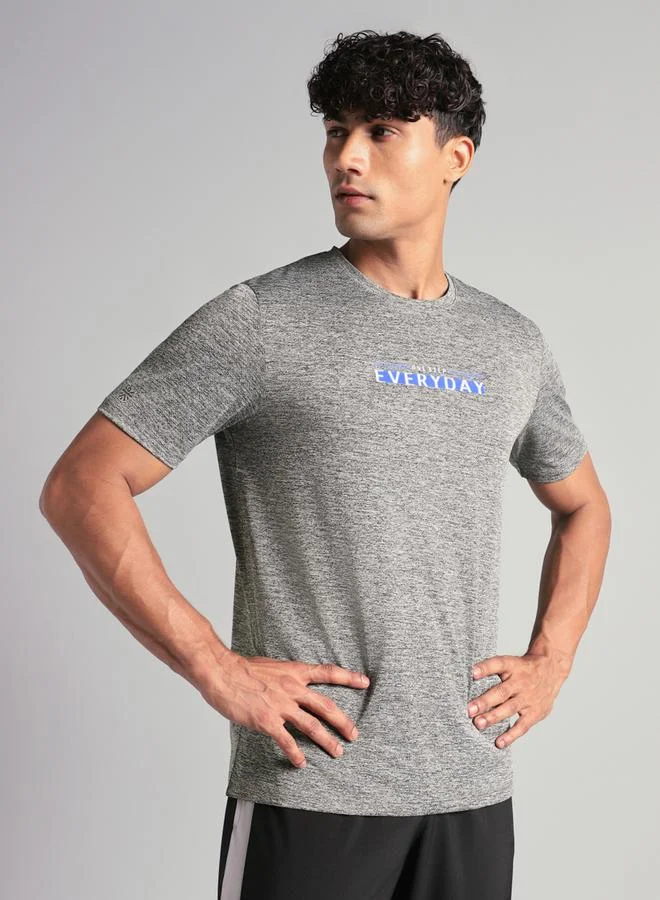 Cult Men Grey Ultimate Training T-Shirt