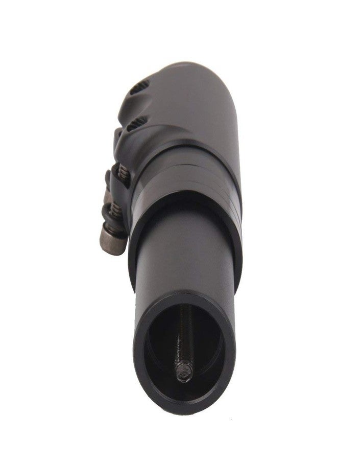 DCZ Aluminium Alloy Mountain Bicycle Cycle Heads Up Stem Riser Adaptor Handlebar (Black) - Image 4