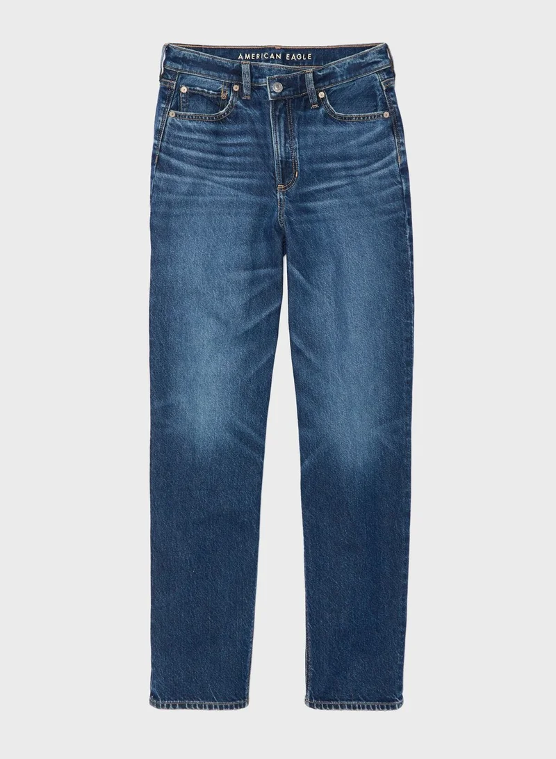 امريكان ايجل High Waist  Stright Jeans