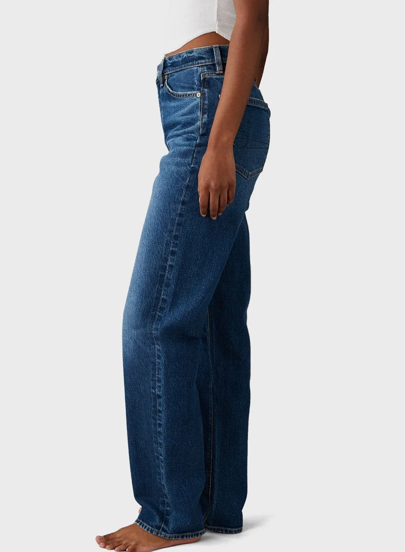 امريكان ايجل High Waist  Stright Jeans