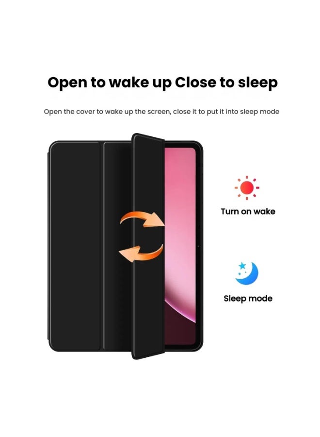 Case Compatible with Oppo Pad 4 Pro (13.2 inch), Built-in Auto Sleep/Wake  Stand Function, Tri-fold Anti-Scratch Protective Cover for Oppo Pad 4 Pro 2025 - Image 2