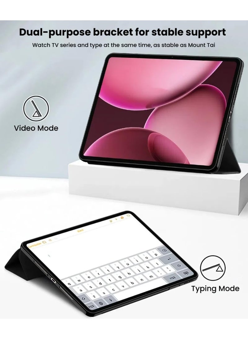 Case Compatible with Oppo Pad 4 Pro (13.2 inch), Built-in Auto Sleep/Wake  Stand Function, Tri-fold Anti-Scratch Protective Cover for Oppo Pad 4 Pro 2025 - Image 4
