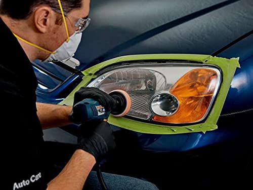 3M Auto Restore and Protect Headlight Restoration Kit, Use On Plastic Lenses, Headlights, Taillight, Fog Lights and More, Includes Sanding Discs, Headlight Clear Coat Wipes, Foam Pad and Glove (39194) - Image 3