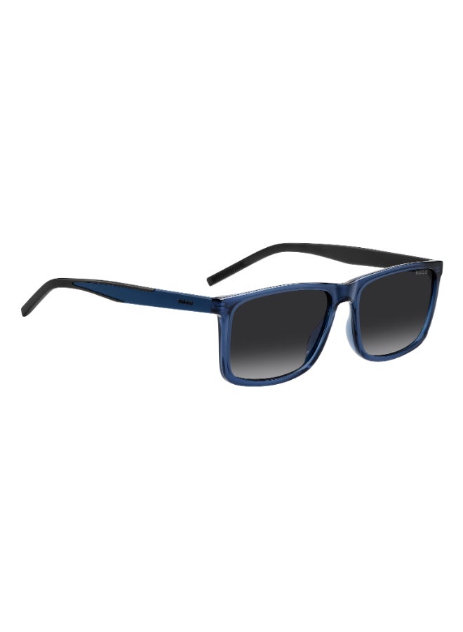 HUGO HG 1337/S Sunglasses Blue Rectangular - Image 2