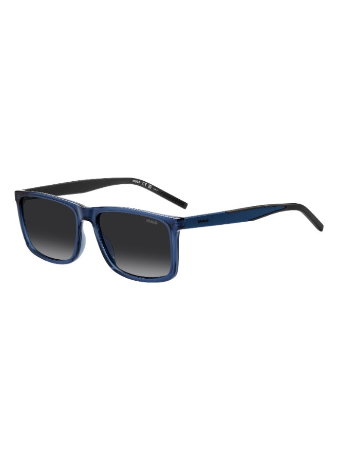 HUGO HG 1337/S Sunglasses Blue Rectangular - Image 1