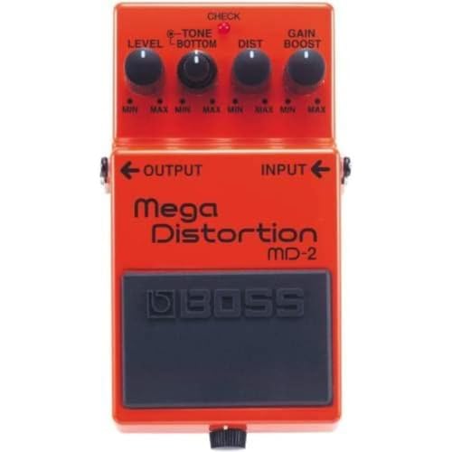 BOSS Md-2 Mega Distortion; Extreme, Low-End Distortion for Modern Metal And Hard Rock - Image 1