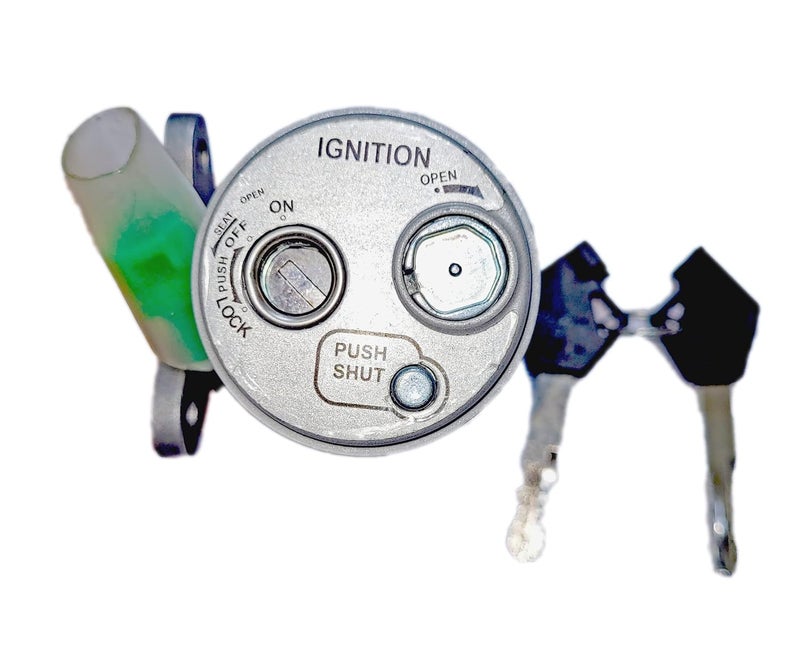 Deutsche Ignition Cum Steering Lock Suzuki Access New Model (with Magnetic Shutter) (2 Wires) | 2 PIN - Image 1