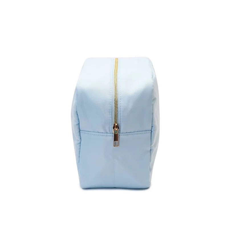 The Happy Tribe  Personalised Large Pouch, Baby Blue  | Best Price UAE