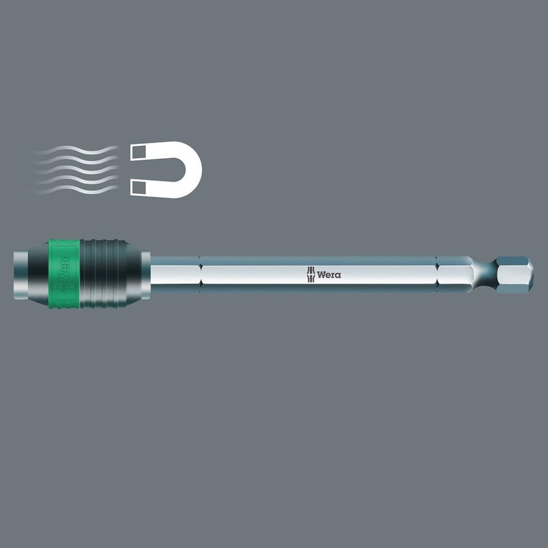 Wera 05073541001 Kraftform 817 R SB Hexagon Premium Plus Bitholding Screwdriver, Rapidator Quick-Release Chuck, Bayonet Blade, 1/4" Head, 133mm Blade Length - Image 2