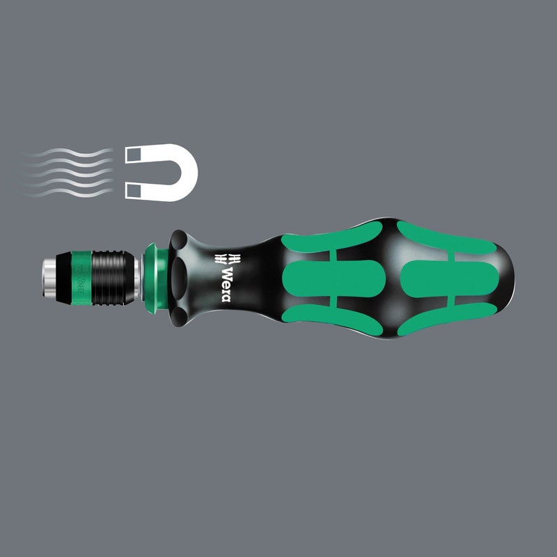 Wera 05073541001 Kraftform 817 R SB Hexagon Premium Plus Bitholding Screwdriver, Rapidator Quick-Release Chuck, Bayonet Blade, 1/4" Head, 133mm Blade Length - Image 4