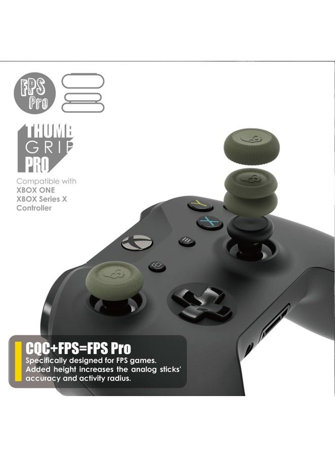 Skull & Co. Skin, CQC and FPS Thumb Grips Joystick Cap Analog Stick Cover for XBOX (XSX/XB1) Controller - Galactic Purple, 3Pairs(6pcs) - Image 5