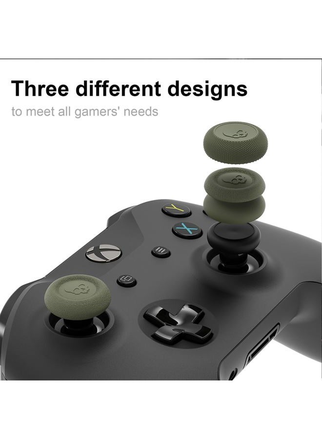 Skull & Co. Skin, CQC and FPS Thumb Grips Joystick Cap Analog Stick Cover for XBOX (XSX/XB1) Controller - Galactic Purple, 3Pairs(6pcs) - Image 3