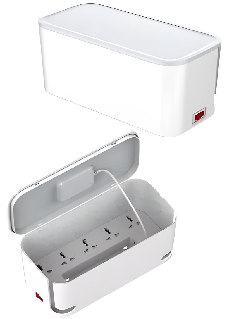 ريبنيو شاحن مقبس طاقة سطح المكتب اللاسلكي مع منفذين USB + PD و 5 شرائط طاقة - Image 2