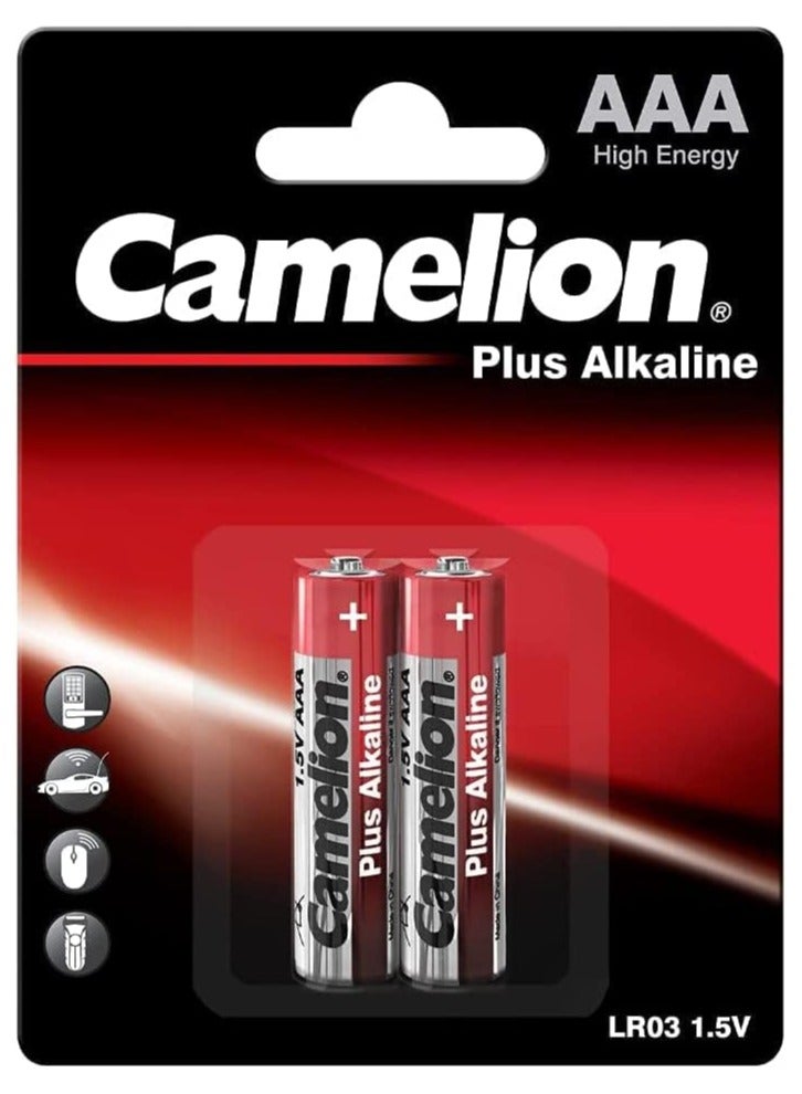 Camelion Camelion LR 03 AAA Micro Plus Alkaline Battery (Pack of 2) 288 Packs - Image 2