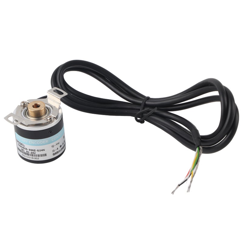ABZ Encoder Incremental 3Phase Half Hollow Shaft 6mm Motor Reducer Equipments DC524V(C38S6G5300ZG24N ) - Image 1