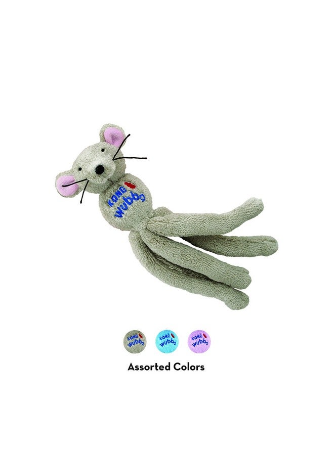كونج كونغ - كات ووبا ماوس - لعبة قطيفة ناعمة من عشبة النعناع البري، مجعدة وخشخشة (ألوان متنوعة) - Image 5
