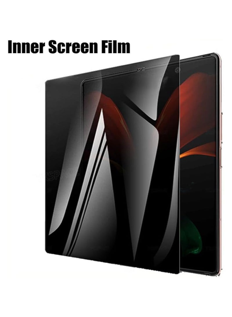 general EPU Soft Privacy Hydrogel Film Compatible with Honor Magic V2 Purse Anti-Spy inner External Screen Protector For Magic V2  - Image 2