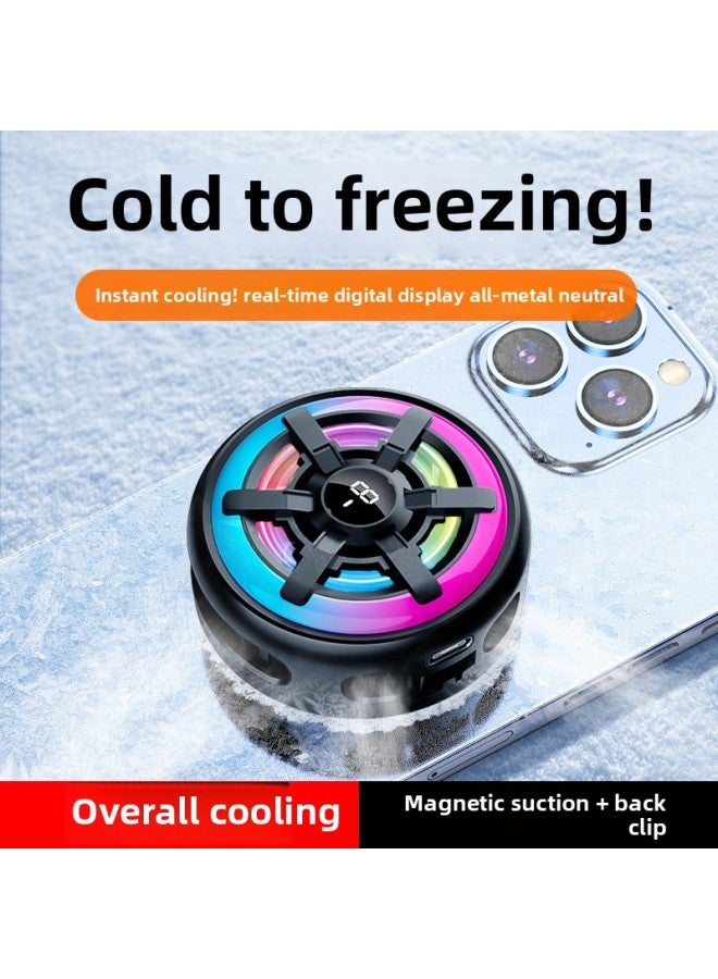 Diyou Icing Mobile Phone Radiator DY28 Magnetic Back Clip Semiconductor High Power Suitable For Mobile Phone Tablet-Product Color:DY66 Air-cooled Plug-in Radiator  - Image 2