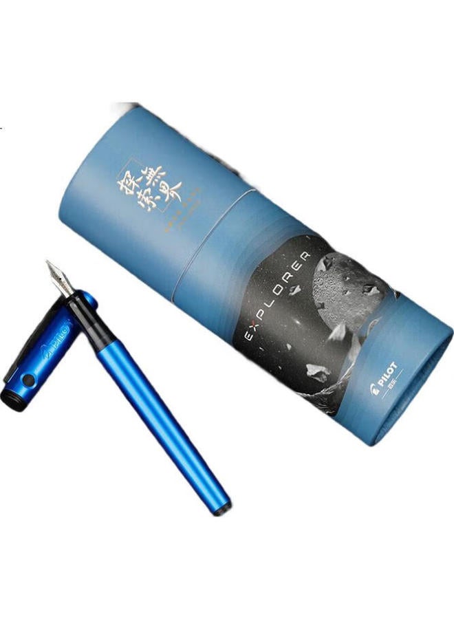 PILOT 【Spring Festival Gift】Pilot Explorer Explorer Fountain Pen Signature Pen For Men And Women Students Practice Calligraphy Ink Pen Fp-Ex1 High-Value Gift Box F Nib Green Aurora - Image 1