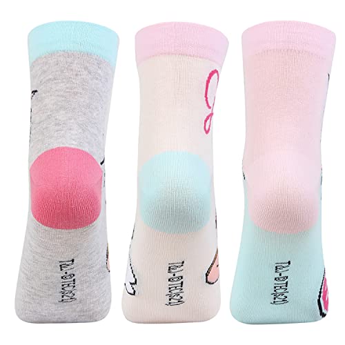 Bonjour Tom & Jerry Ankle Socks for Women Pack of 3 - Image 3