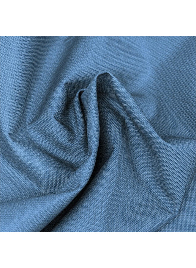 Milliard Memory Foam Outdoor Chaise Lounge Lawn Chair Cushion, with Waterproof and Washable Cover, Blue, 73x21x2.5 - Image 4