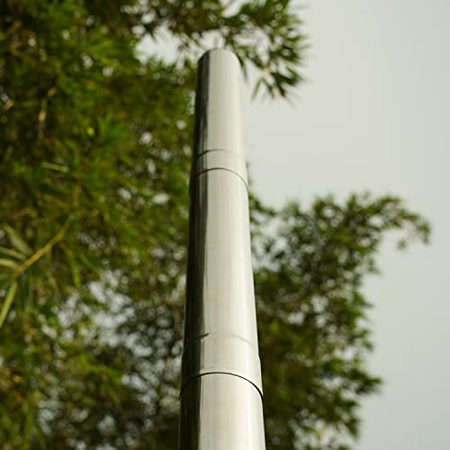 SoloWilder Wood Stove Pipe 2.36inch Thickened Straight Chimney Flue for Camping Stove Exhaust Lengthen 32cm/12.6inch - Image 4