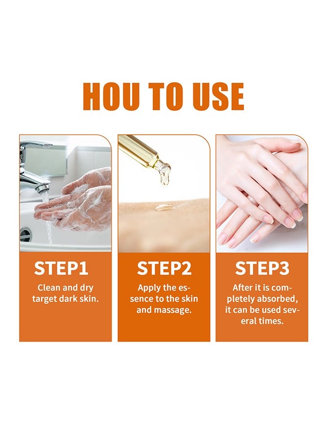 EELHOE Niacinamide Serum- Reduce Dark Patches Restoring Hand Treatment, Moisturizing, Exfoliates and Reduces Unbalanced Pigmentation, for Removing Dark Elbow and Knee , Brighter Firmer Skin - Image 5