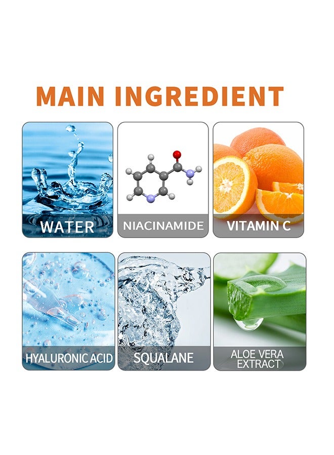 EELHOE Niacinamide Serum- Reduce Dark Patches Restoring Hand Treatment, Moisturizing, Exfoliates and Reduces Unbalanced Pigmentation, for Removing Dark Elbow and Knee , Brighter Firmer Skin - Image 4