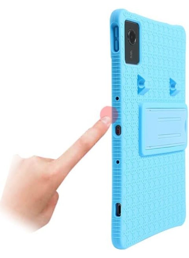 Compatible with Lenovo Chromebook Duet 11 2024 Case Full Coverage Ultra Slim Silicone Shockproof Lightweight Cover Case Support Protective Sleeve - Image 4