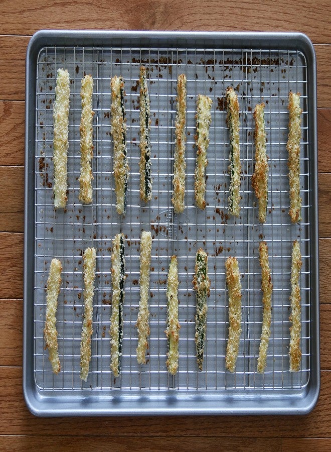 USA Pan X-Large Bakeable Nonstick Cooling Rack, XL, Stainless - Image 5