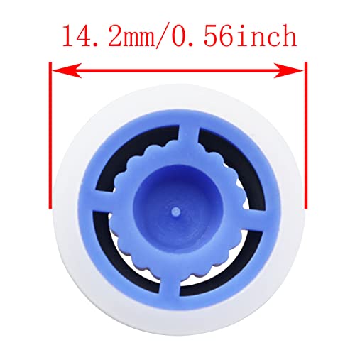 TAODAN Water Flow Restrictor TAODAN 7PCS 7Sizes 1.2/1.5/1.8/2/ 2.2/2.5/3.0 GPM Shower Head Flow Control Valves, Shower Flow Reducer Limiter, Water Flow Saver Adapter Set - Image 4