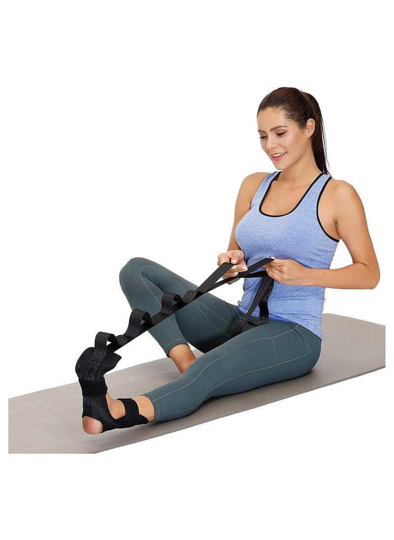 SportQ Stretch Yoga Belt,Belt Belt Training Garter,Multi-Loop Adjustable Yoga Stretch Belt with Loops Drawstring Stretch for Sports Yoga Exercise Pilates Physical Therapy  - Image 1