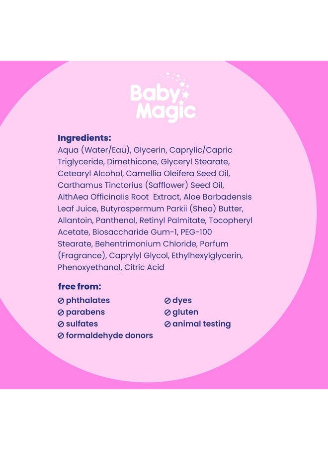 Baby Magic - Gentle Baby Lotion | 30 Fl Oz (Pack Of 4) | Vitamins & Aloe | Free Of Parabens, Phthalates, Sulfates And Dyes - Image 1
