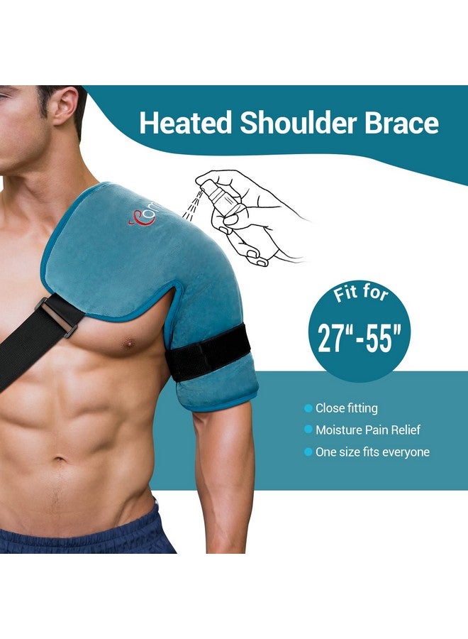 Comfytemp Comfytemp Shoulder Heating Pads for Rotator Cuff Pain Relief - FSA HSA Eligible Heated Shoulder Brace for Frozen Shoulder Heat Wrap, Mothers Day Gifts for Mom Women Wife, 3 Heat Settings, 2H Auto-Off  - Image 1