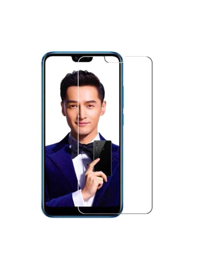 لاصقة حماية الشاشة من الزجاج المقوى لهاتف هواوي هونر 8X شفاف - Image 1