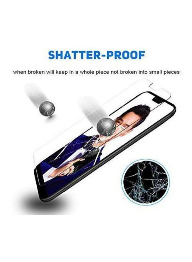 لاصقة حماية الشاشة من الزجاج المقوى لهاتف هواوي هونر 8X شفاف - Image 2