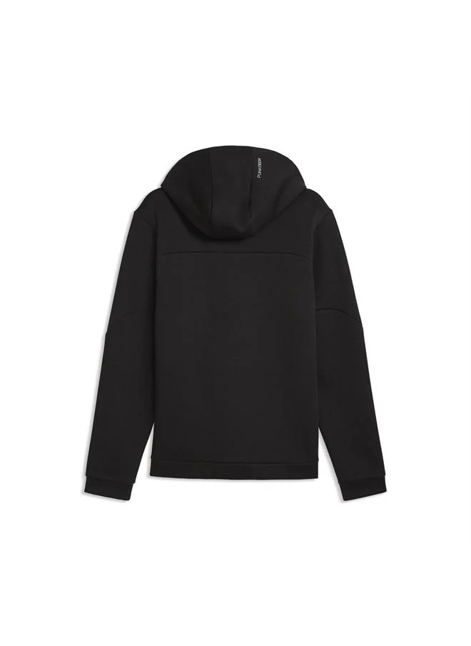 Puma PUMA Black PUMATECH Full Zip Hoodie Men for Men | Best Price UAE