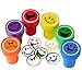 US Toy Happy Face Ink Stampers 6 Pieces - Image 3