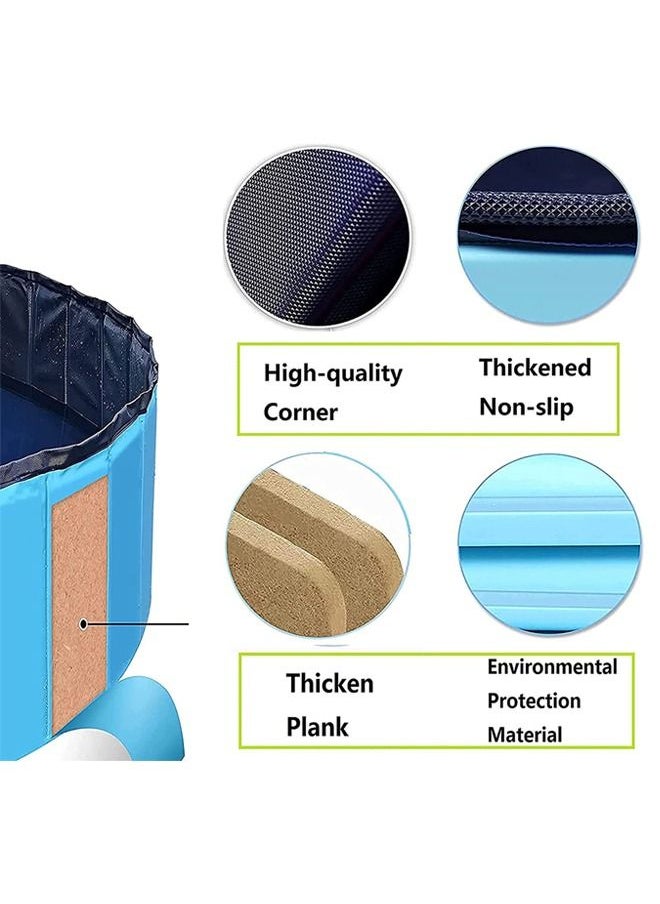 Neostyle Neostyle Portable Pet Bath Swimming Pool With Hair Removal Brush  - Image 3