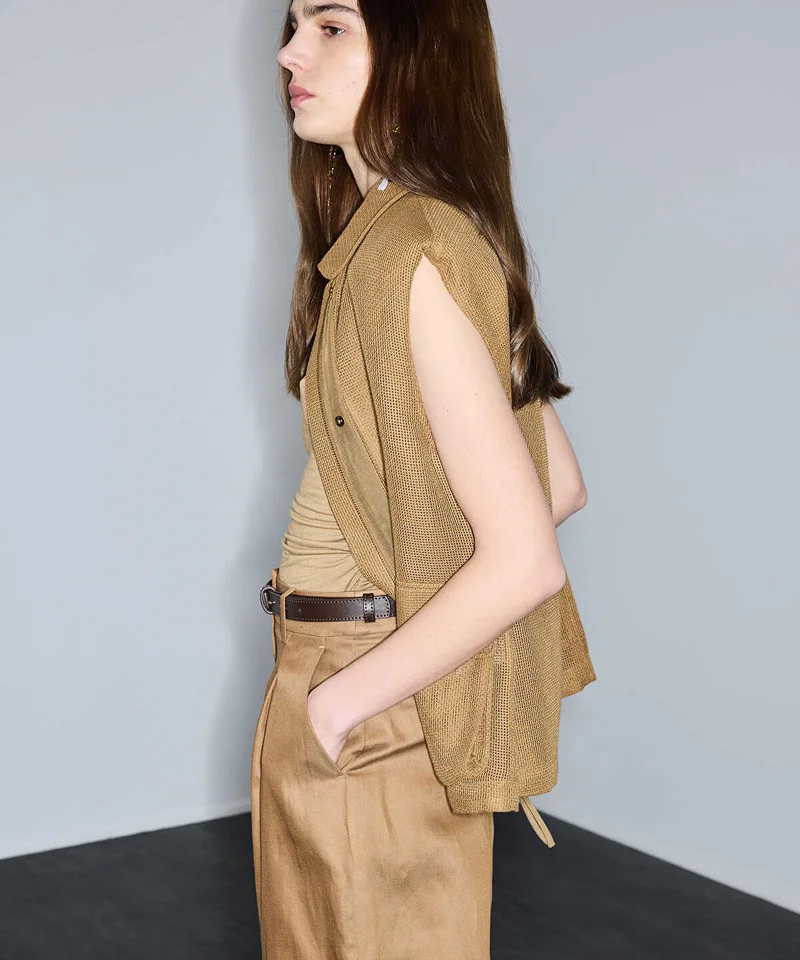 Ipekyol  Mesh-Effect Vest for Women | Best Price UAE