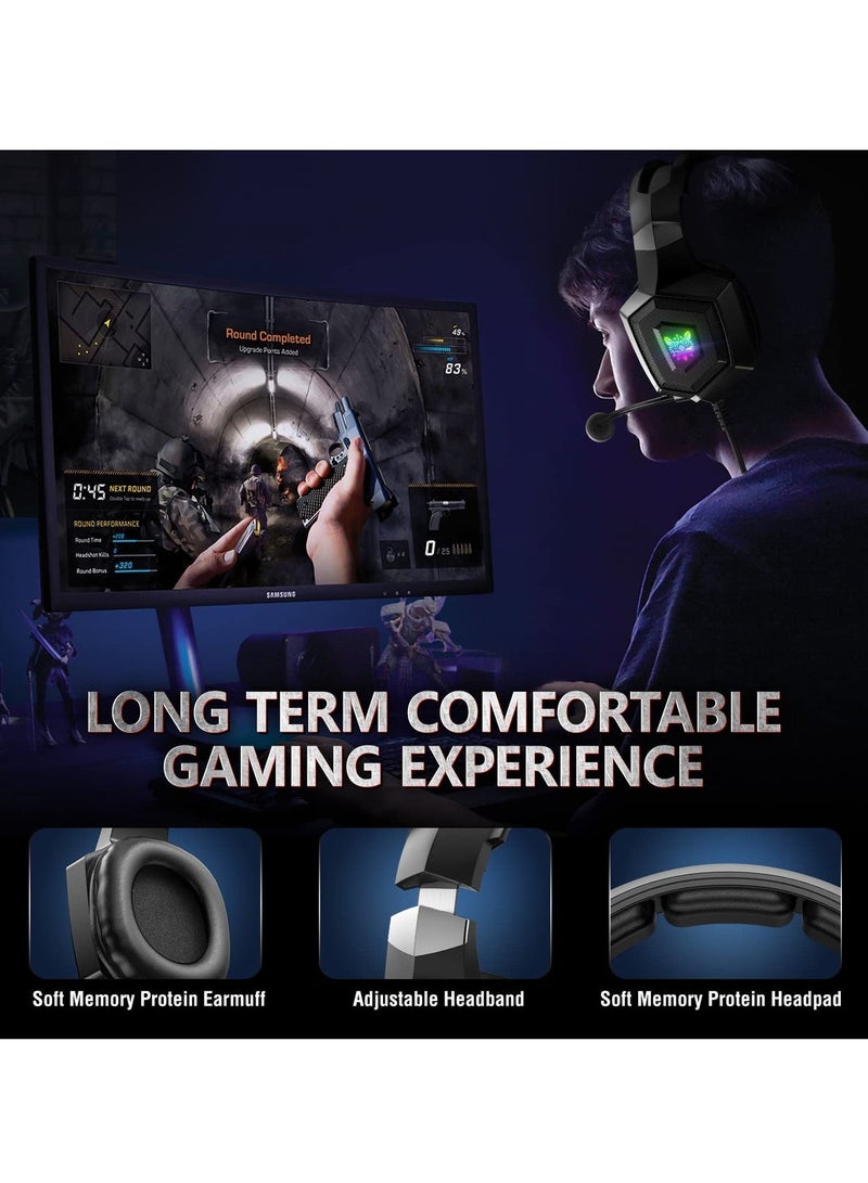 onikuma K8 Gaming Wired Headset With Microphone - Image 3