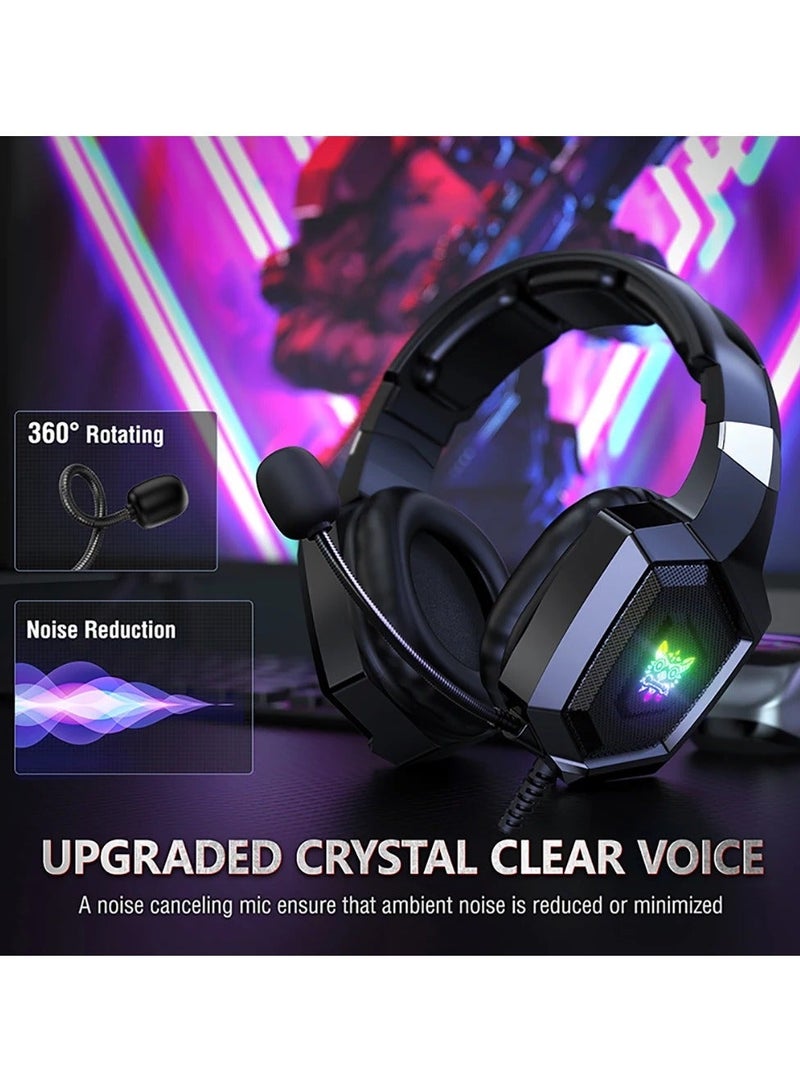 onikuma K8 Gaming Wired Headset With Microphone - Image 2