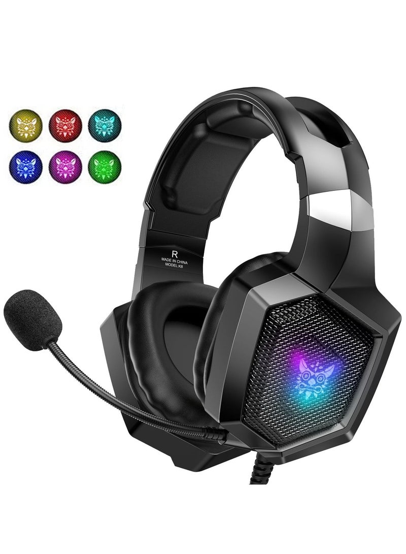 onikuma K8 Gaming Wired Headset With Microphone - Image 1