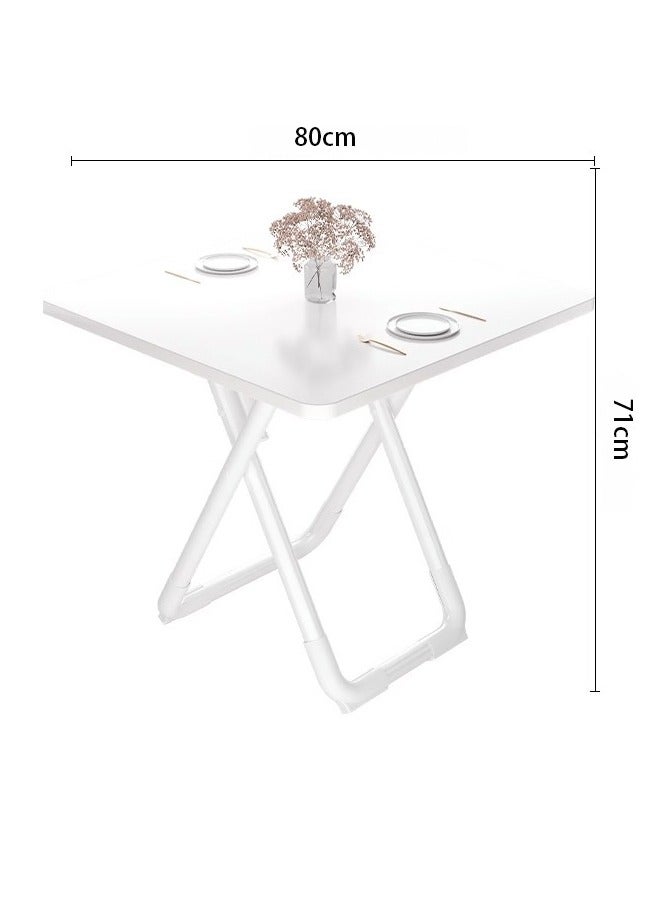 Generic Outdoor Portable Folding Camping Table, Modern Freestanding Folding Dining Table, Space-Saving Folding Leisure Table, Suitable for Balconies, Study Rooms  - Image 3