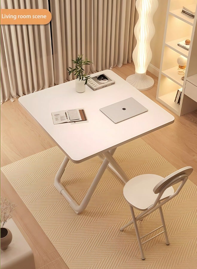 Generic Outdoor Portable Folding Camping Table, Modern Freestanding Folding Dining Table, Space-Saving Folding Leisure Table, Suitable for Balconies, Study Rooms  - Image 2