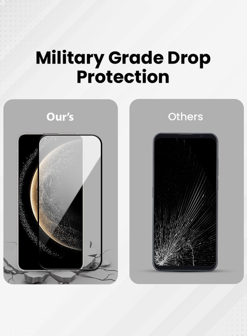 MUDISO Screen Protector For Huawei Mate 70 6.7 Inch 9H Hardness Tempered Glass Film, Bubble Free Easy Installation, Full Coverage, Anti Scratch And Touch Sensitive - Image 4