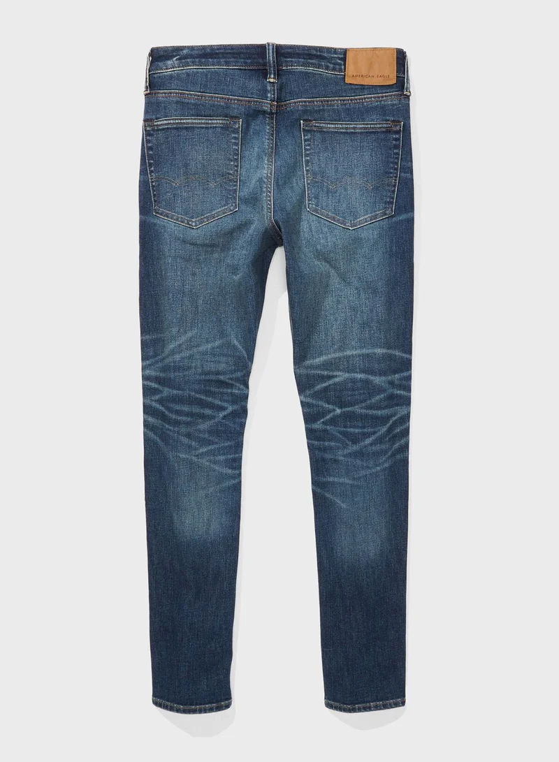 American Eagle Distressed Skinny Fit Jeans