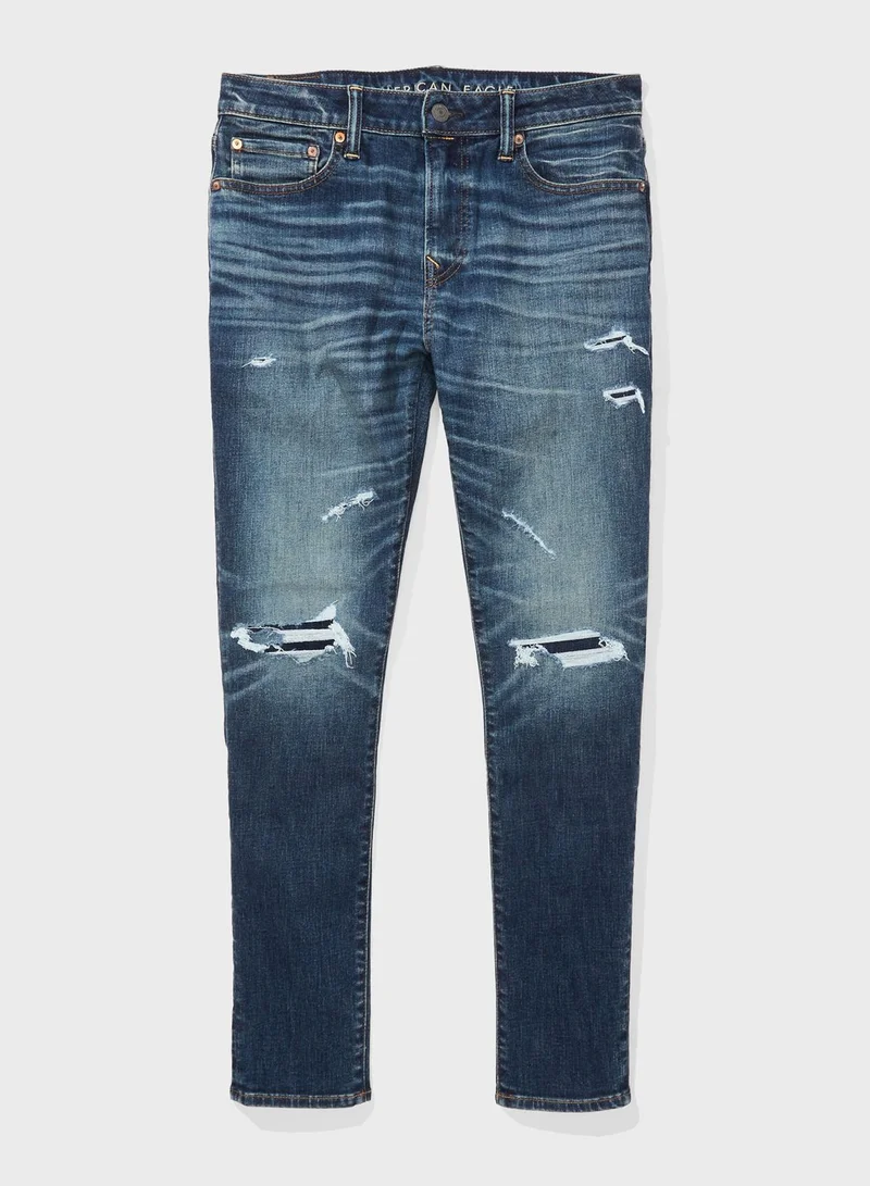 American Eagle Distressed Skinny Fit Jeans