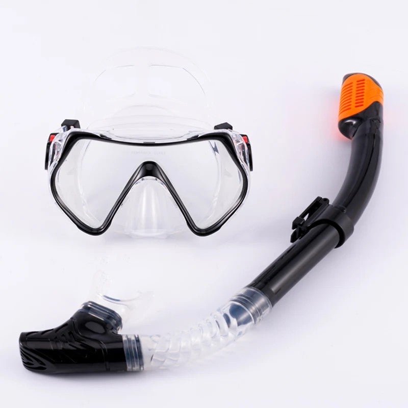 Bluejw Scuba Mask Diving Snorkel Set Snorkeling Mask with Anti-Fog Tempered Glass - Image 2