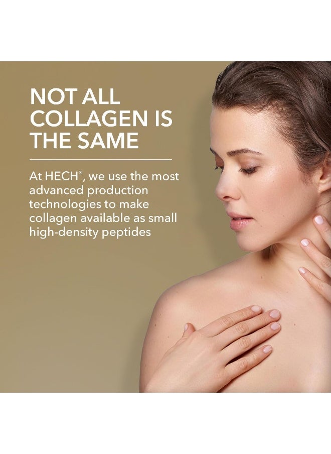 HECH - Caviar Collagen Ruby Elixier - Beauty Supplement With 11,000 Mg Marine And Caviar Collagen Peptides, Polyphenols And Complex Of 9 Bioactive Vita-Mineral Nutrients - Image 1